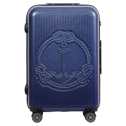 Biggdesign Ocean Hardshell Spinner Luggage Set, Navy Blue, 3 Piece - 617924